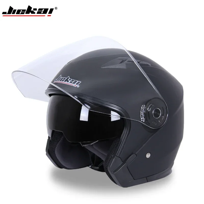 JIEKAI Motorcycle Open Face Capacete Helmet Motocicleta Cascos Para Moto Outdoor Safety Racing Mountain Biking for All Seasons
JIEKAI Motorcycle Open Face Capacete Helmet Motocicleta Cascos Para Moto Outdoor Safety Racing Mountain Biking for All Seasons
