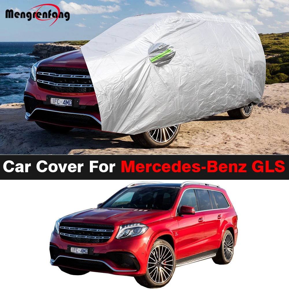 Full Car Cover For Mercedes Benz X167 GLS 450 580 350d 400d AMG 63 Maybach 600 SUV Anti-UV Sun Rain Snow Wind Resistant Cover
Full Car Cover For Mercedes Benz X167 GLS 450 580 350d 400d AMG 63 Maybach 600 SUV Anti-UV Sun Rain Snow Wind Resistant Cover