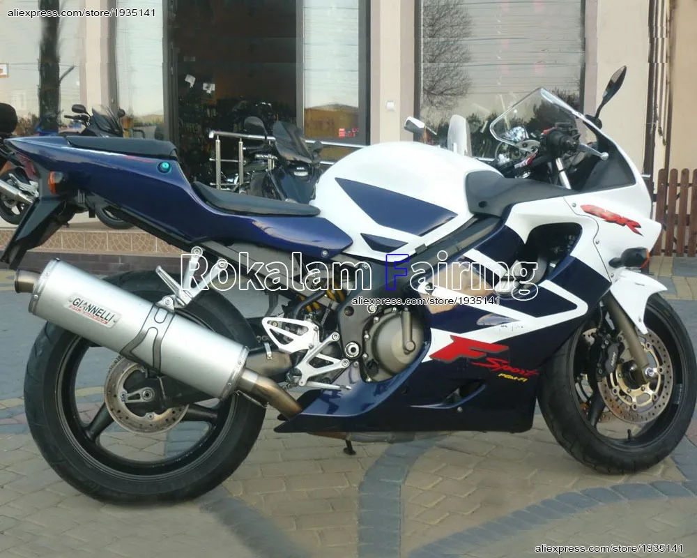 Для Honda CBR600F4i 2001 2002 2003 CBR600 F4i 01-03 CBR 600 F4i белый Темный обтекатель для мотоцикла синего цвета (литье под давлением)
Для Honda CBR600F4i 2001 2002 2003 CBR600 F4i 01-03 CBR 600 F4i белый Темный обтекатель для мотоцикла синего цвета (литье под давлением)