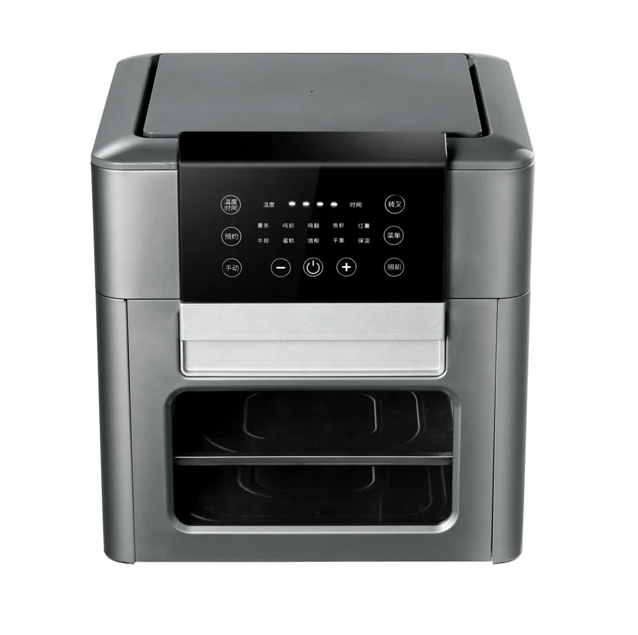 15L 1600W Electric Hot Air Fryers Digital Control 120mins Timer Fryer Oven Microwave Oven with Air Fryer
15L 1600W Electric Hot Air Fryers Digital Control 120mins Timer Fryer Oven Microwave Oven with Air Fryer
