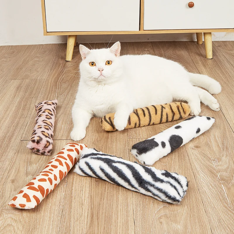 New Ins Cat Mint Throw Pillow Leopard Print Bite Resistant Interactive Cat Toy Long Strip Throw Pillow Cat Toys Pet Products 
New Ins Cat Mint Throw Pillow Leopard Print Bite Resistant Interactive Cat Toy Long Strip Throw Pillow Cat Toys Pet Products