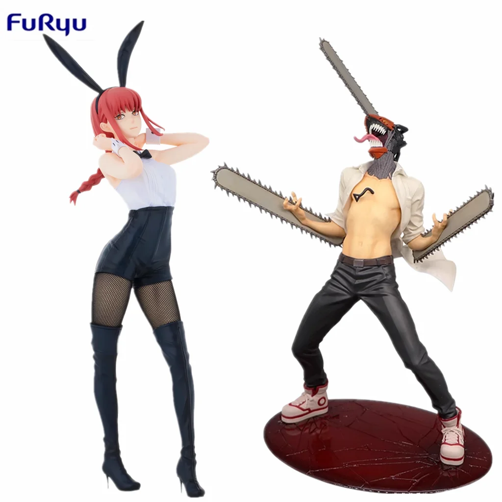 Original FuRyu BiCute Bunnies Makima Chainsaw Man EC Denji Anime Action Figure Toys 30cm PVC Action Model Status Xmas Gift
Original FuRyu BiCute Bunnies Makima Chainsaw Man EC Denji Anime Action Figure Toys 30cm PVC Action Model Status Xmas Gift