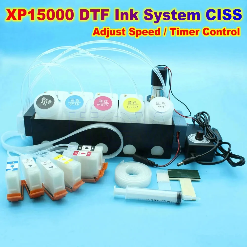 XP15000 DTF CISS Ink Tank System Printer Kit For Epson XP-15000 XP15000 White Ink Tank Stirrer Mixer Timer Continuous Ink System
XP15000 DTF CISS Ink Tank System Printer Kit For Epson XP-15000 XP15000 White Ink Tank Stirrer Mixer Timer Continuous Ink System