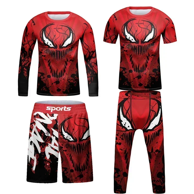 Kids MMA BJJ Tracksuit Jiu Jitsu Rashguard Quick Dry Training Gym Clothing Boys Boxing Suit Children 4PCS Running Set Sportswear
Kids MMA BJJ Tracksuit Jiu Jitsu Rashguard Quick Dry Training Gym Clothing Boys Boxing Suit Children 4PCS Running Set Sportswear