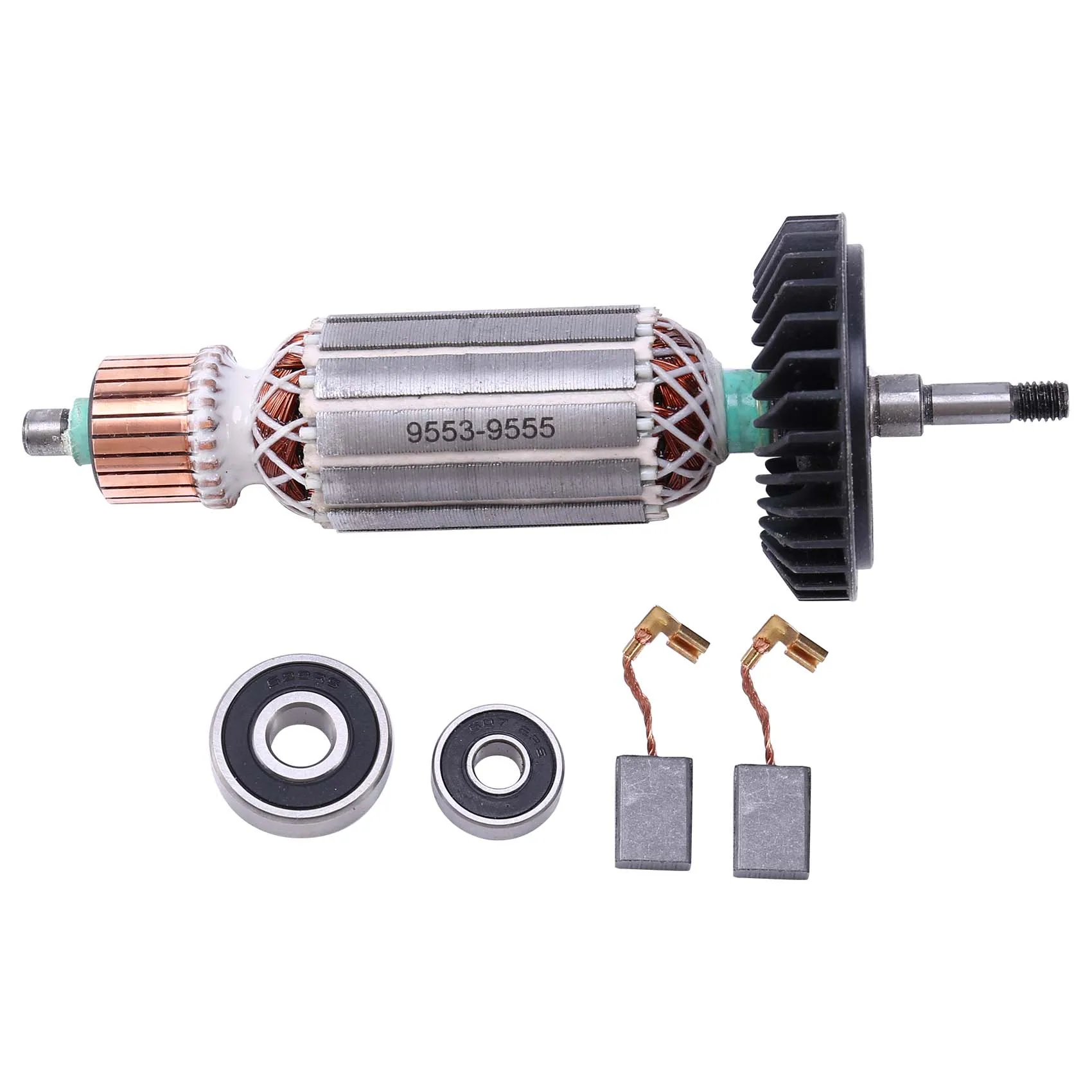 Angle Grinder Armature Rotor for Makita 9553NB 9553HB N 9555 Rotor with Bearing 607 Angle Grinder Rotor Accessories
Angle Grinder Armature Rotor for Makita 9553NB 9553HB N 9555 Rotor with Bearing 607 Angle Grinder Rotor Accessories