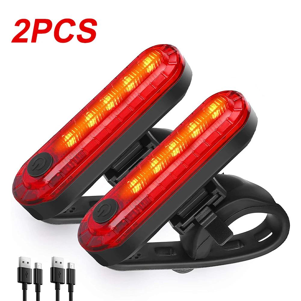 1/2pcs Bright Bicycle Rear Light USB Rechargeable Cycling Taillight Safety Flashlight 4 Modes LED Bike Tail Light Accessories
1/2pcs Bright Bicycle Rear Light USB Rechargeable Cycling Taillight Safety Flashlight 4 Modes LED Bike Tail Light Accessories