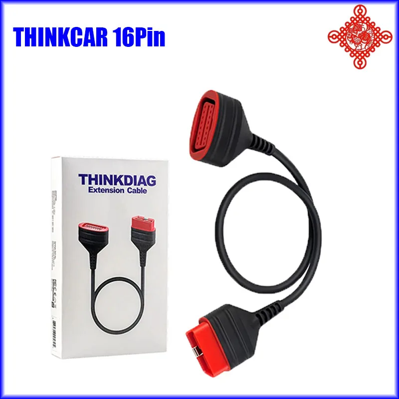 Original THINKCAR Thinkdiag Extension OBD2 Cable For DBSCAR 2/DBSCAR5/Golo Universal 16Pin Male to Female Car Diagnostic Adapter 
Original THINKCAR Thinkdiag Extension OBD2 Cable For DBSCAR 2/DBSCAR5/Golo Universal 16Pin Male to Female Car Diagnostic Adapter