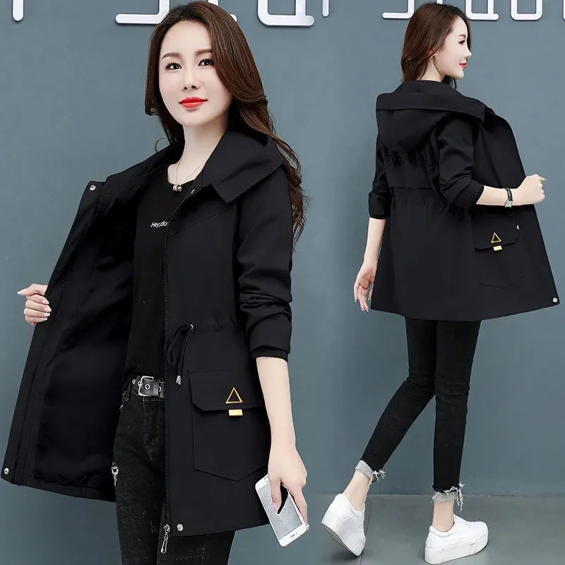 2022 New Autumn Women's Jackets Windbreaker Famale Hooded Casual Basic Coat Loose Zipper Lightweight Jacket Outerwear XXXXL
2022 New Autumn Women's Jackets Windbreaker Famale Hooded Casual Basic Coat Loose Zipper Lightweight Jacket Outerwear XXXXL