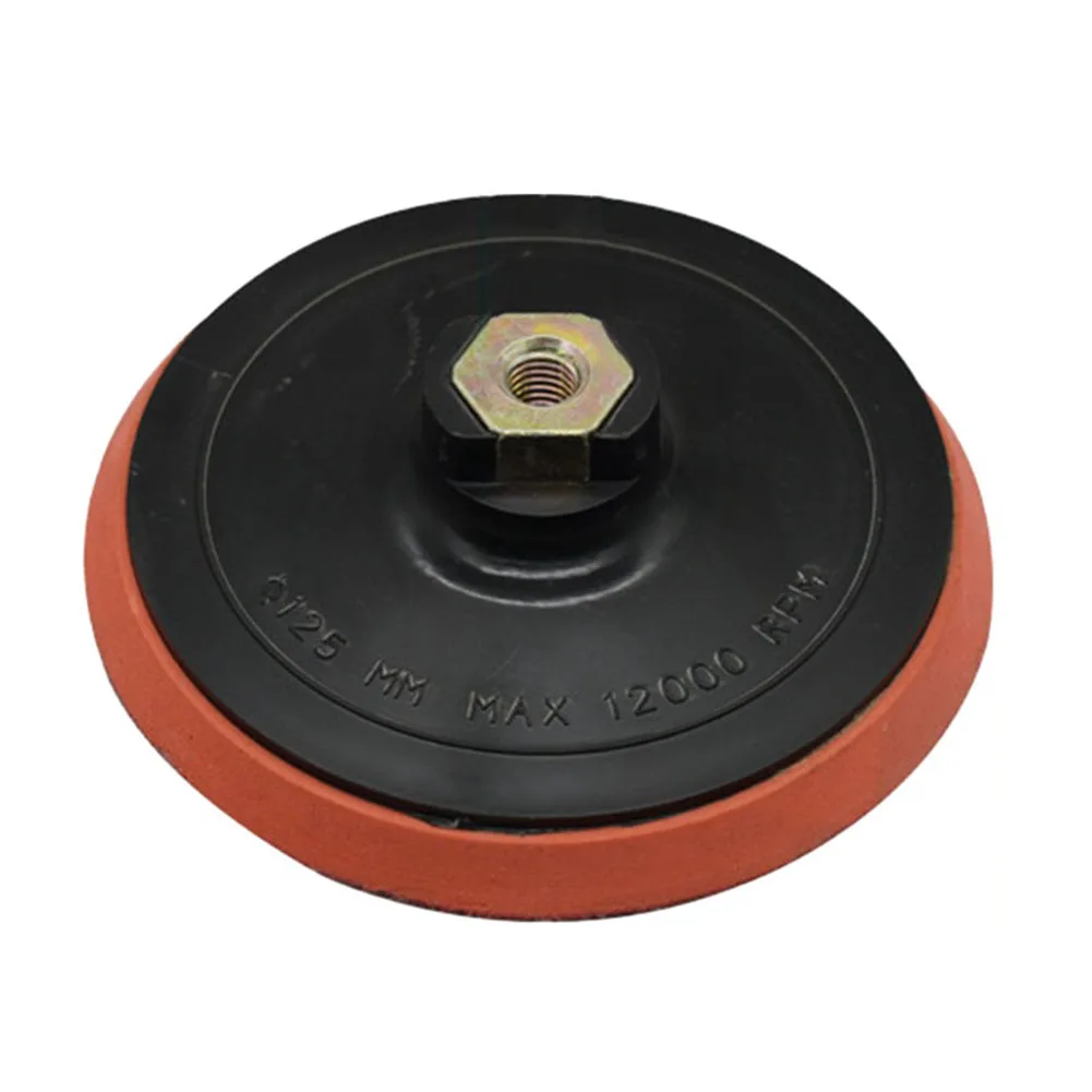 

Шлифовальный круг M14, 1 шт., 115/125 мм, полировальная накладка, пластина с крючком и петлей, абразивные диски для угловой шлифовальной машины, полировальная накладка