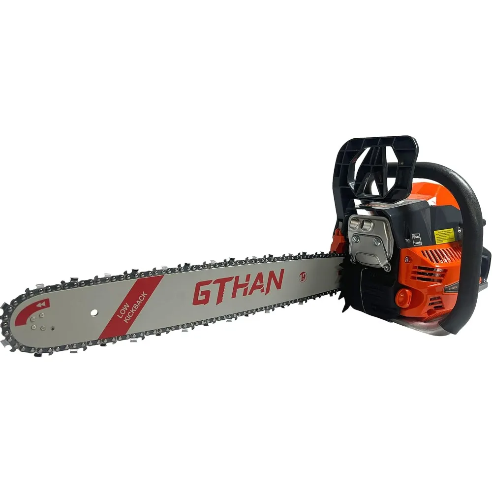 

Gas Chainsaw 60cc 2-Cycle Gasoline Powered Chainsaws 20-Inch Professional Power Chain Saws For Forest Cutting Trees, Wood Garden