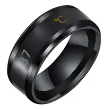 Fingertip Temperature Sense Multifunctional Waterproof Intelligent Smart Temperature Couple Ring Titanium Steel Finger Jewelry
Fingertip Temperature Sense Multifunctional Waterproof Intelligent Smart Temperature Couple Ring Titanium Steel Finger Jewelry