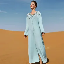 Eid Mubarak Abaya Saudi Arabia Turkey Islamic Muslim Dubai Evening Dress for Women Caftan Marocain De Soiree Pakistani Clothes
Eid Mubarak Abaya Saudi Arabia Turkey Islamic Muslim Dubai Evening Dress for Women Caftan Marocain De Soiree Pakistani Clothes