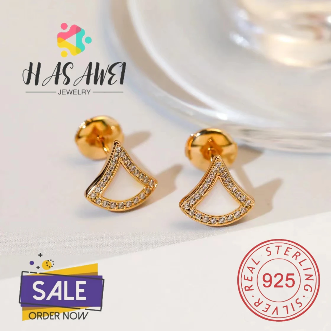 BLV 1: 1 Customized European and American new product 925 Beimu with diamond female earrings for personalized temperament
BLV 1: 1 Customized European and American new product 925 Beimu with diamond female earrings for personalized temperament