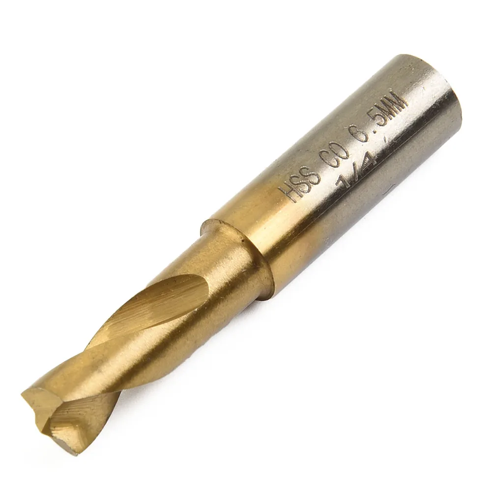 3pc 6.5 / 8 / 10mm HSS Cobalt Weld Cutter Drill Bit Titanium Plating Sawtooth Point 45mm Remove Sheet Metal Solder Joint
3pc 6.5 / 8 / 10mm HSS Cobalt Weld Cutter Drill Bit Titanium Plating Sawtooth Point 45mm Remove Sheet Metal Solder Joint