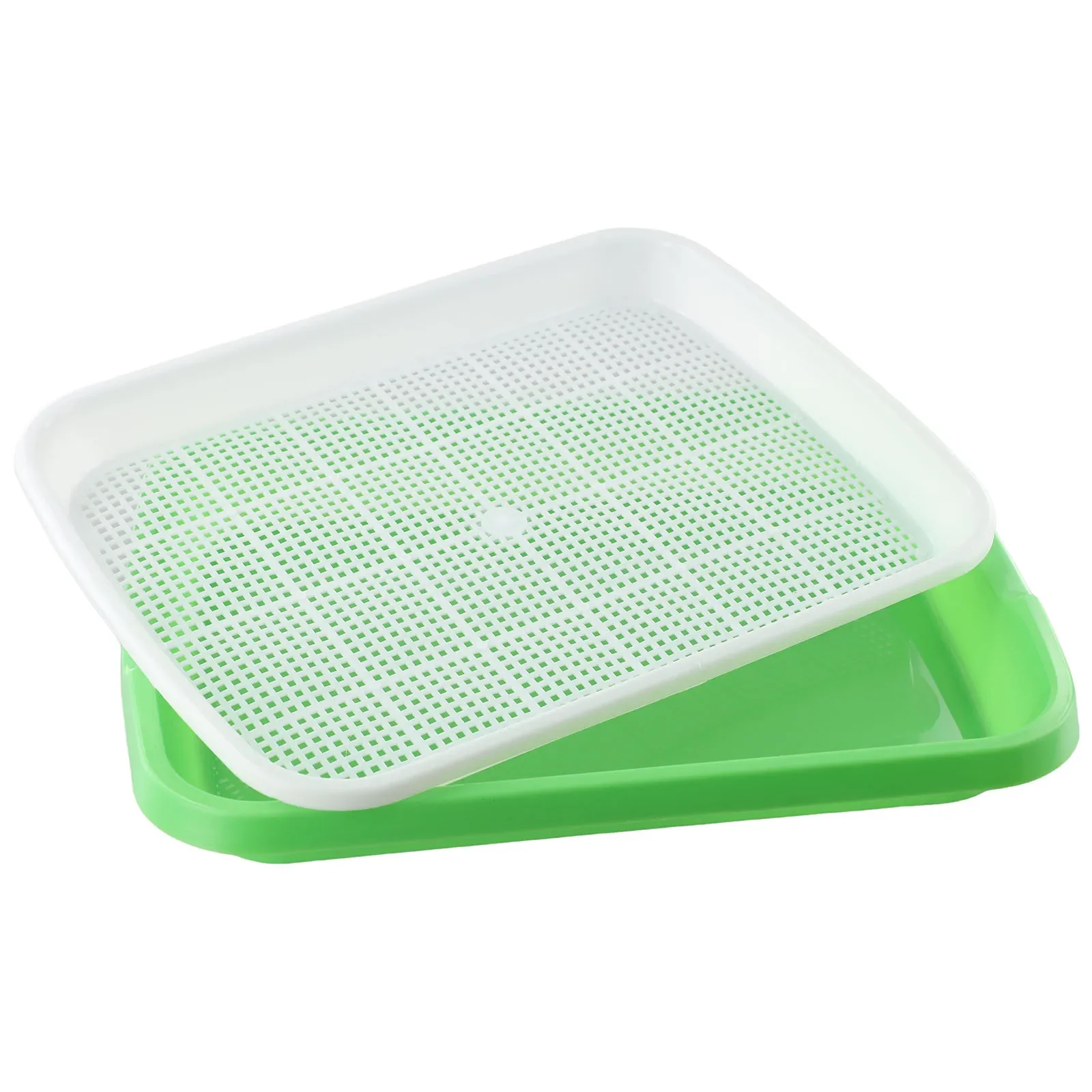 Sprouting Tray With Cover Pea Bean Wheat Germination Plate Cat Grass Wheatgrass Soilless Planting Pots
Sprouting Tray With Cover Pea Bean Wheat Germination Plate Cat Grass Wheatgrass Soilless Planting Pots