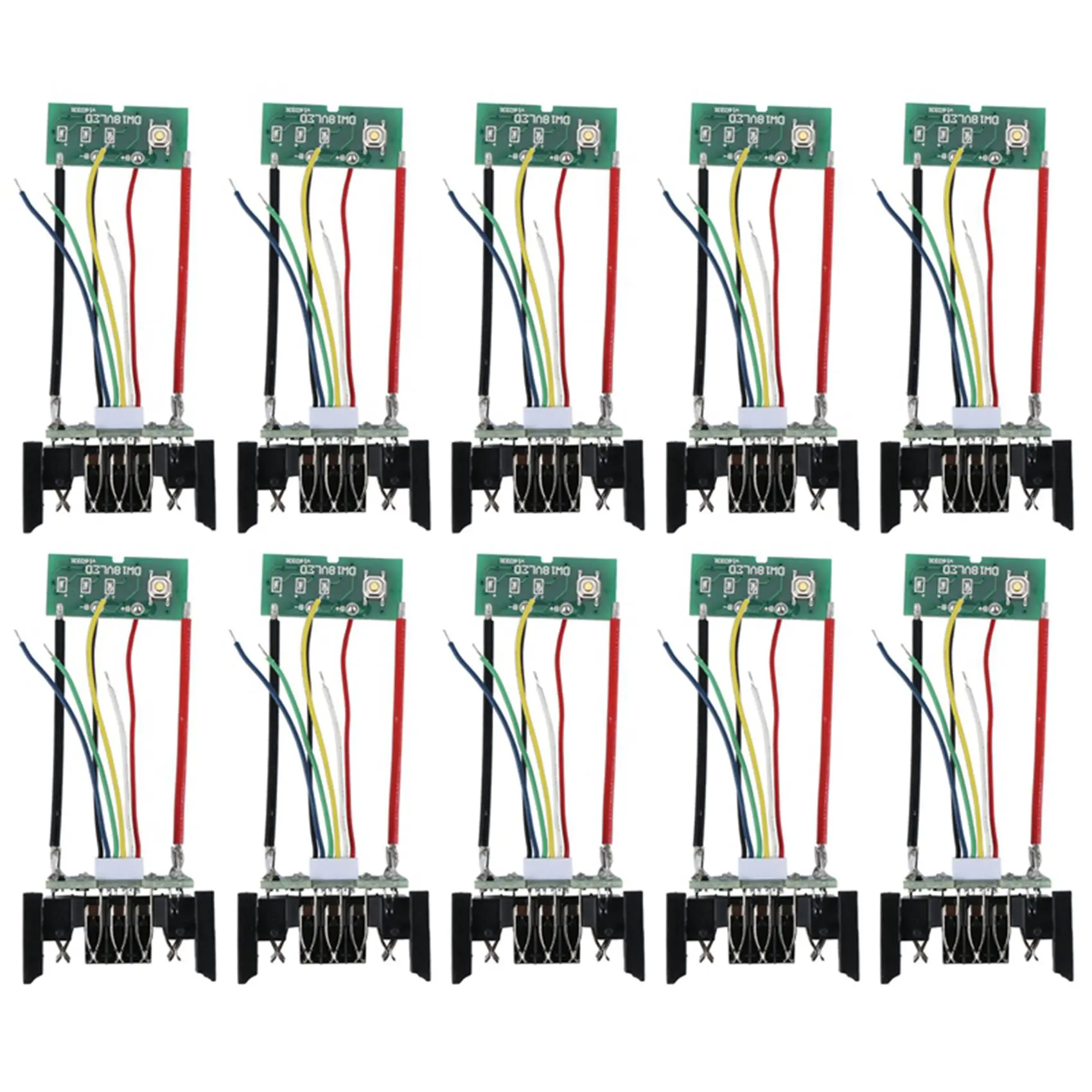 10PCS DCB200 18V 21V Li-Ion Battery PCB Charging Protection Circuit Board for Dewalt
10PCS DCB200 18V 21V Li-Ion Battery PCB Charging Protection Circuit Board for Dewalt