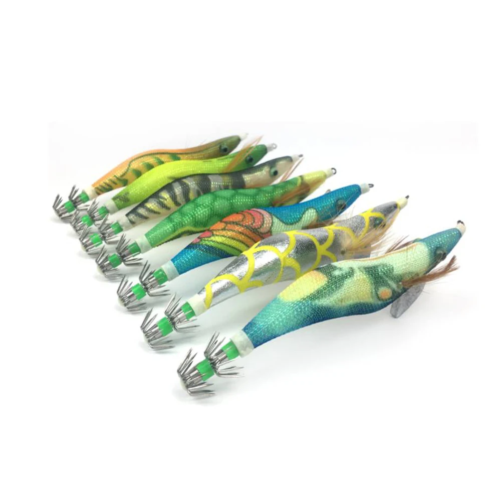 Topline Track Wood Shrimp Fishing Lure 3.5g Luminous Squid Jig With Hook Lead Sinker Squid 3D Eyes Octopus Cuttlefish Baits
Topline Track Wood Shrimp Fishing Lure 3.5g Luminous Squid Jig With Hook Lead Sinker Squid 3D Eyes Octopus Cuttlefish Baits