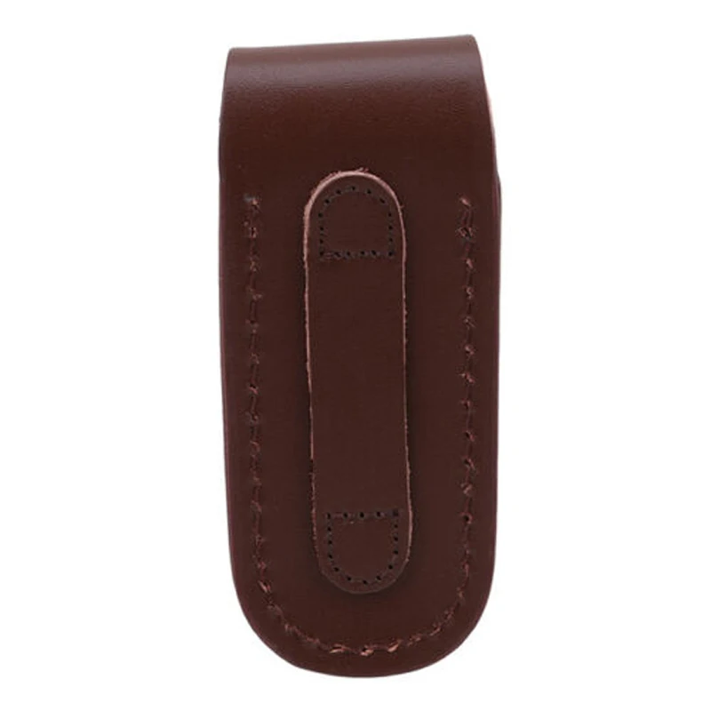 Fourreau de Couteau Pliant en Cuir de Vache, Couverture de Première Couche, Fourreau de l'Armée Suisse Fourreau de Couteau Pliant en Cuir de Vache, Couverture de Première Couche, Fourreau de l'Armée Suisse