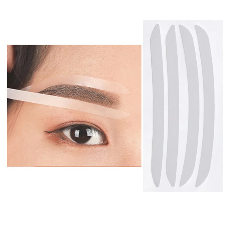 

5 Pairs Disposable Microblading Eyebrow Shaping Stencil Sticker Brow Drawing Guide Auxiliary Template Makeup Tool Accessories