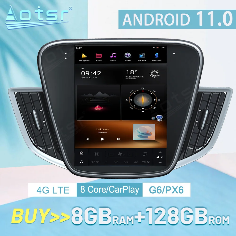 For Chevrolet Cavalier 2016 2017 2018 Android 11 Carplay Car Stereo Radio Multimedia Player Auto Audio GPS Navigation Head Unit
For Chevrolet Cavalier 2016 2017 2018 Android 11 Carplay Car Stereo Radio Multimedia Player Auto Audio GPS Navigation Head Unit