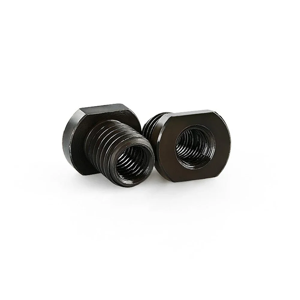 High Quality Black Steel 2pcs M10 To M14/M16 Thread Converter Connector For Angle Grinder Cutting And Polishing Tool
High Quality Black Steel 2pcs M10 To M14/M16 Thread Converter Connector For Angle Grinder Cutting And Polishing Tool