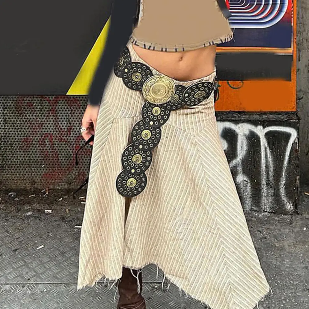Lady Waist Strap Vintage Hollow Out Cowboy Style Women's Wide Disc Belt Exaggerated Western Fashion with Wear-resistant Design
Lady Waist Strap Vintage Hollow Out Cowboy Style Women's Wide Disc Belt Exaggerated Western Fashion with Wear-resistant Design