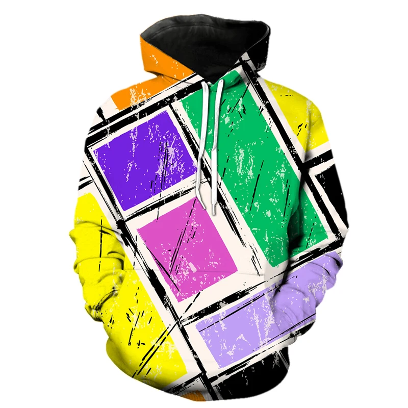 Spring 3D Hoodies For Men Long Sleeve Loose Shirt Colored Squares Printing Pullovers Oversized Sportswear Hip Hop Clothing
Spring 3D Hoodies For Men Long Sleeve Loose Shirt Colored Squares Printing Pullovers Oversized Sportswear Hip Hop Clothing