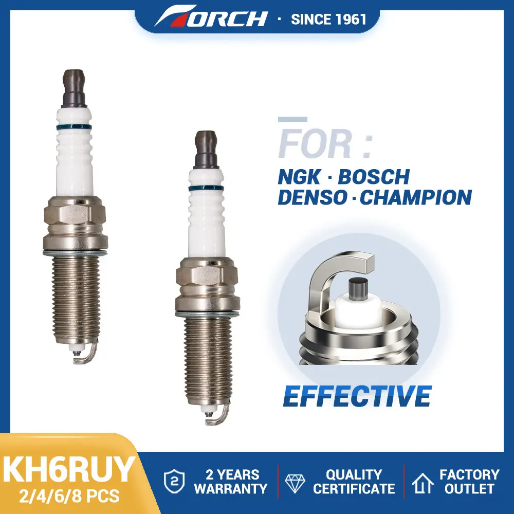 2-8PCS China Original High Quality Automobile U-groove Spark Plug Torch KH6RUY Resistor Candles Ignition System Replacement Part
2-8PCS China Original High Quality Automobile U-groove Spark Plug Torch KH6RUY Resistor Candles Ignition System Replacement Part
