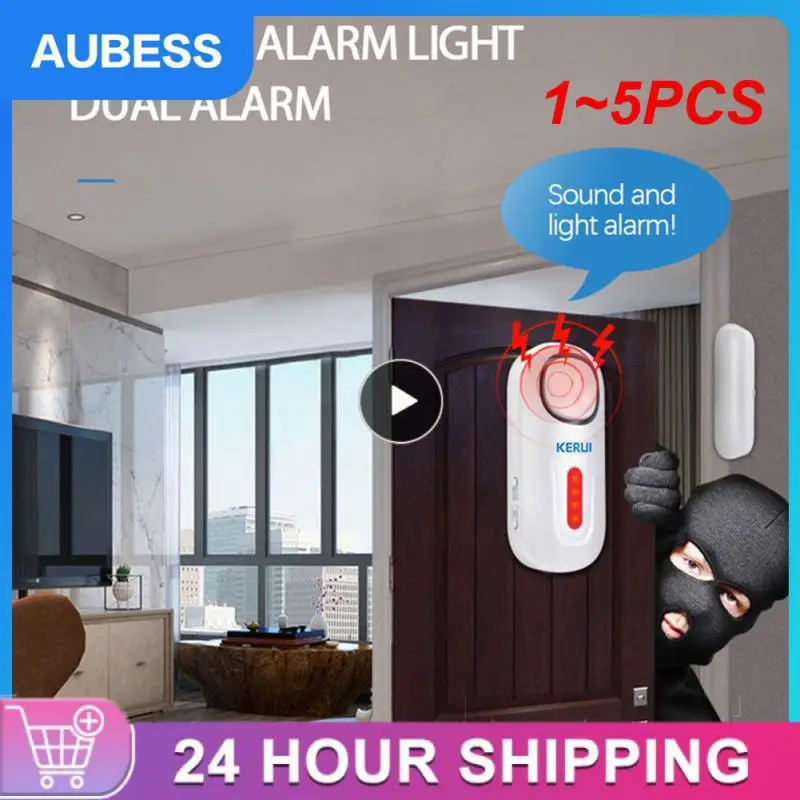 1~5PCS 120DB Wireless Door/Window Entry Security Burglar Sensor Alarm PIR Magnetic Smart Home Garage System Remote Control Led
1~5PCS 120DB Wireless Door/Window Entry Security Burglar Sensor Alarm PIR Magnetic Smart Home Garage System Remote Control Led