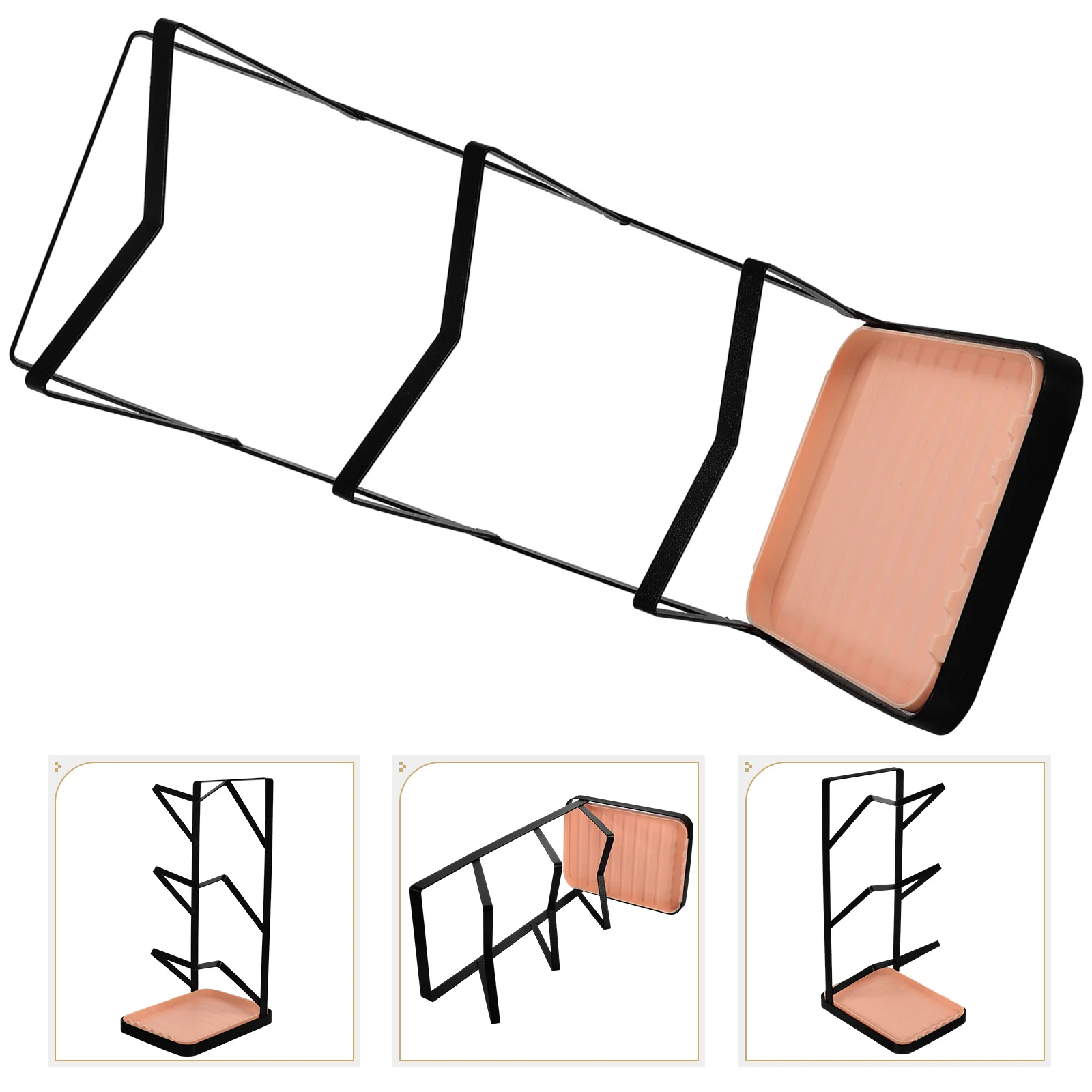 Pot Lid Organizer Rack Cutting Board Rack Holder Pot Cover Storage Shelf Kitchen Utensils Holder Plate Drain Racks Cutting
Pot Lid Organizer Rack Cutting Board Rack Holder Pot Cover Storage Shelf Kitchen Utensils Holder Plate Drain Racks Cutting