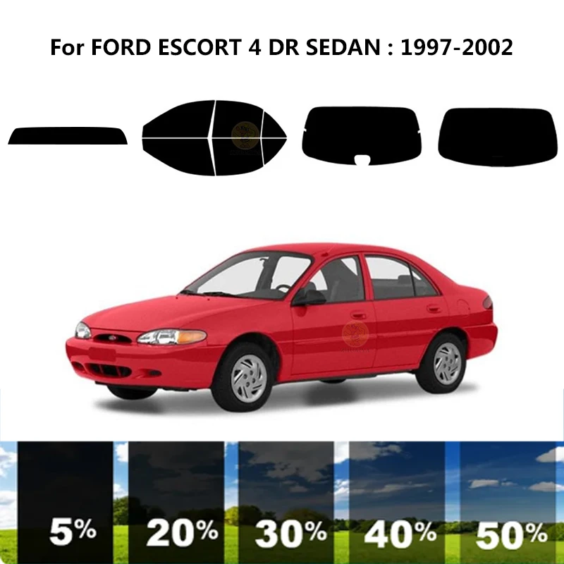 Precut nanoceramics car UV Window Tint Kit Automotive Window Film For FORD ESCORT 4 DR SEDAN 1997-2002
Precut nanoceramics car UV Window Tint Kit Automotive Window Film For FORD ESCORT 4 DR SEDAN 1997-2002