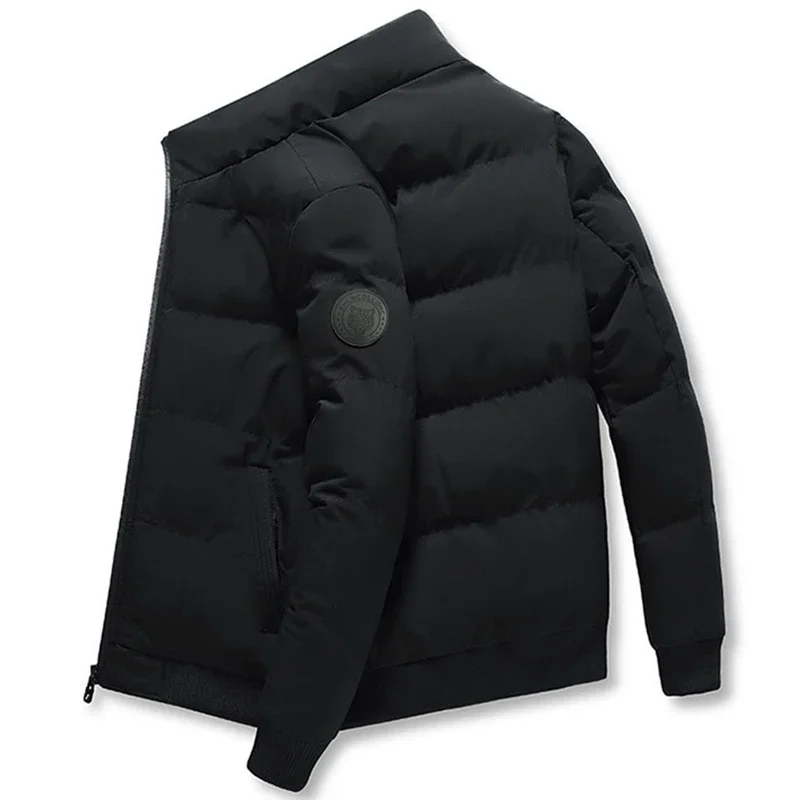 Waterproof Jacket Casual Fashion Solid Color Men'S Autumn And Winter Thickened Warm Parka Coat Street Men'S Down Jacket
Waterproof Jacket Casual Fashion Solid Color Men'S Autumn And Winter Thickened Warm Parka Coat Street Men'S Down Jacket