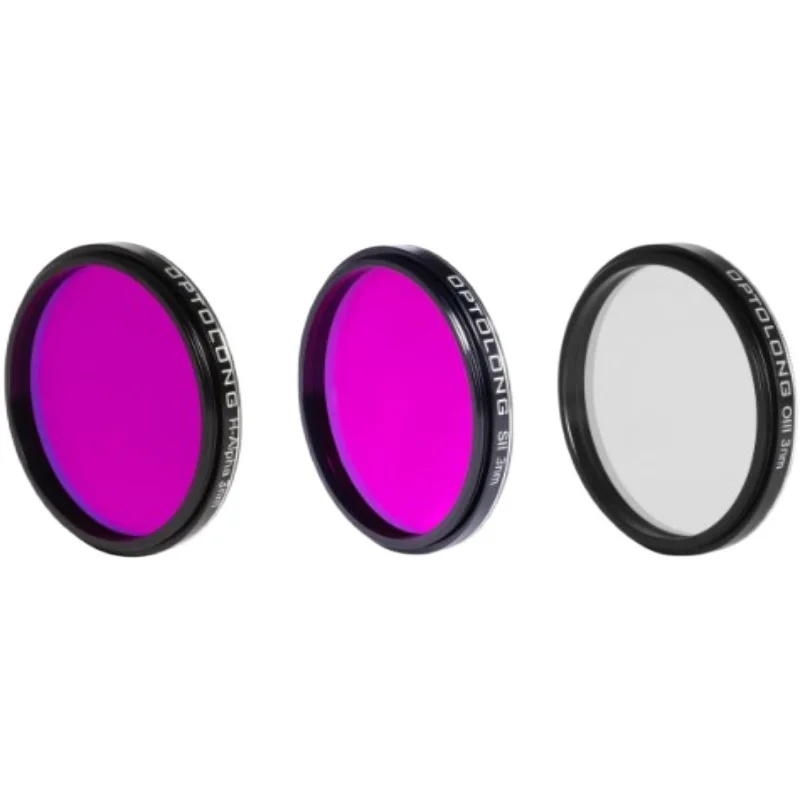 SII 3NM OIII 3NM Hubble color photography filter Deep space photography narrowband filter
SII 3NM OIII 3NM Hubble color photography filter Deep space photography narrowband filter