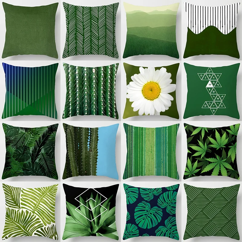 Green Plant Pattern Car Office Supplies Living Room Sofa Cushion Cover Pillowcase Classic Square Can Be Customized
Green Plant Pattern Car Office Supplies Living Room Sofa Cushion Cover Pillowcase Classic Square Can Be Customized