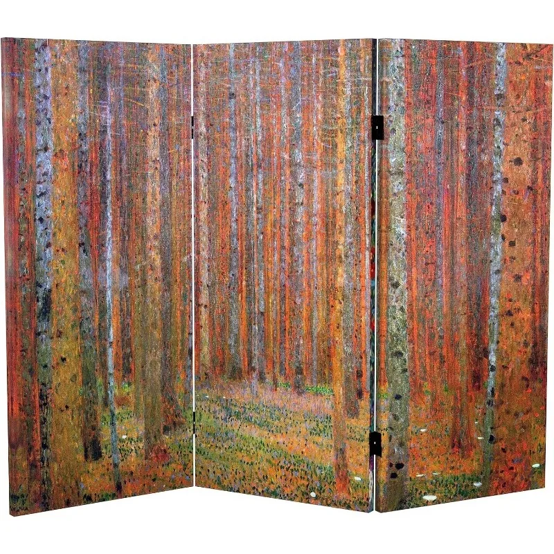 Oriental Furniture 6 Ft. Tall Double Sided Works of Klimt Room Divider, Room Divider Folding Screen
Oriental Furniture 6 Ft. Tall Double Sided Works of Klimt Room Divider, Room Divider Folding Screen
