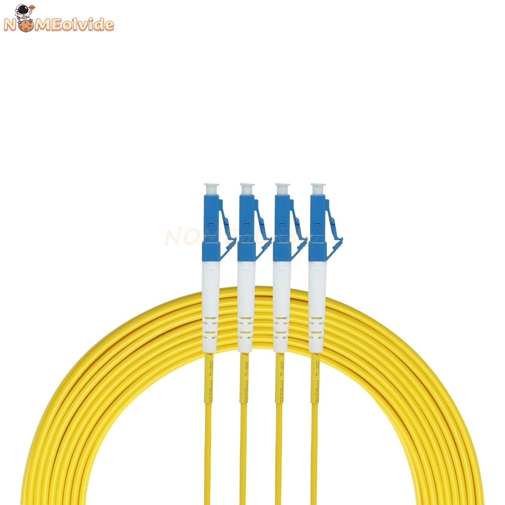 

LC/UPC-LC/UPC 10pcs Single mode dual core fiber optic patch cord simplex Jumper Cable SM Duplex 2 cores Optic 1m 2m 3m 5m 10m