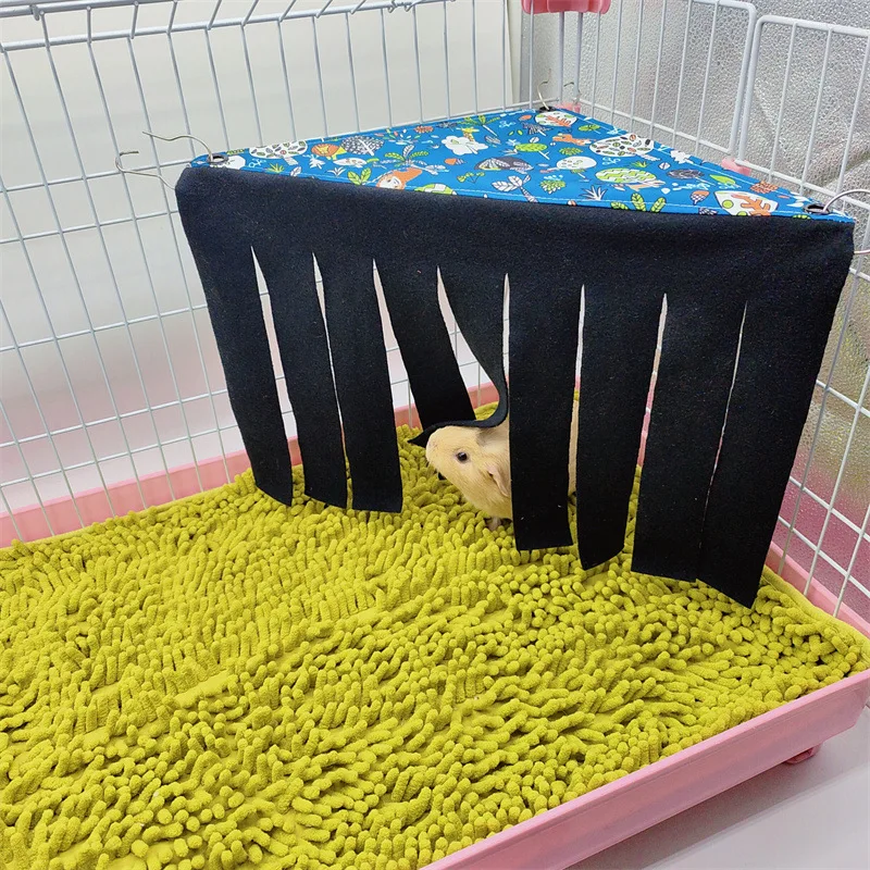 Guinea Pig Hammock Pet Hideout Cage Accessories Hamster Tent Nest Bed Corner Tassel Shelter for Chinchilla Hedgehog Squirrel Guinea Pig Hammock Pet Hideout Cage Accessories Hamster Tent Nest Bed Corner Tassel Shelter for Chinchilla Hedgehog Squirrel