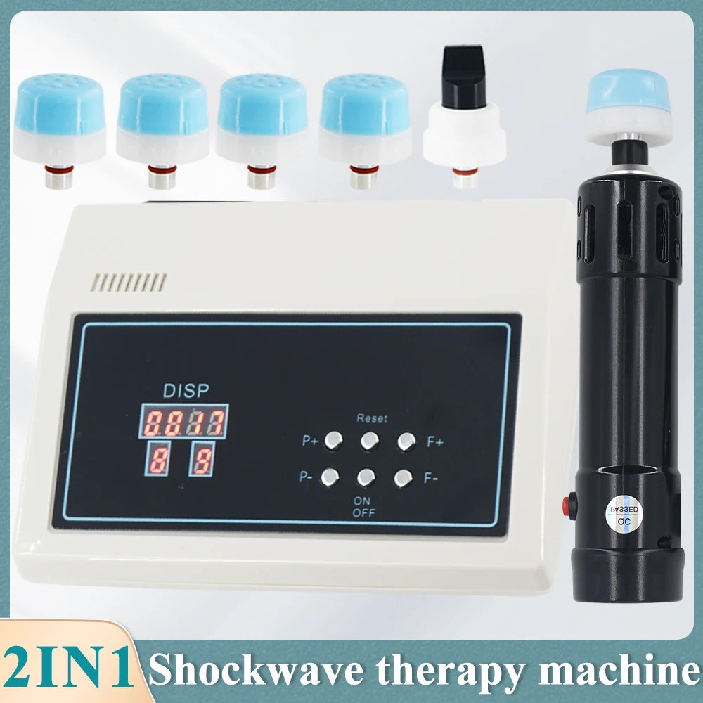 2 IN 1 Shock Wave Massager Chiropractic Gun 11 Heads Effective ED Treatment Body Pain Relief Shockwave Therapy Machine 2023
2 IN 1 Shock Wave Massager Chiropractic Gun 11 Heads Effective ED Treatment Body Pain Relief Shockwave Therapy Machine 2023