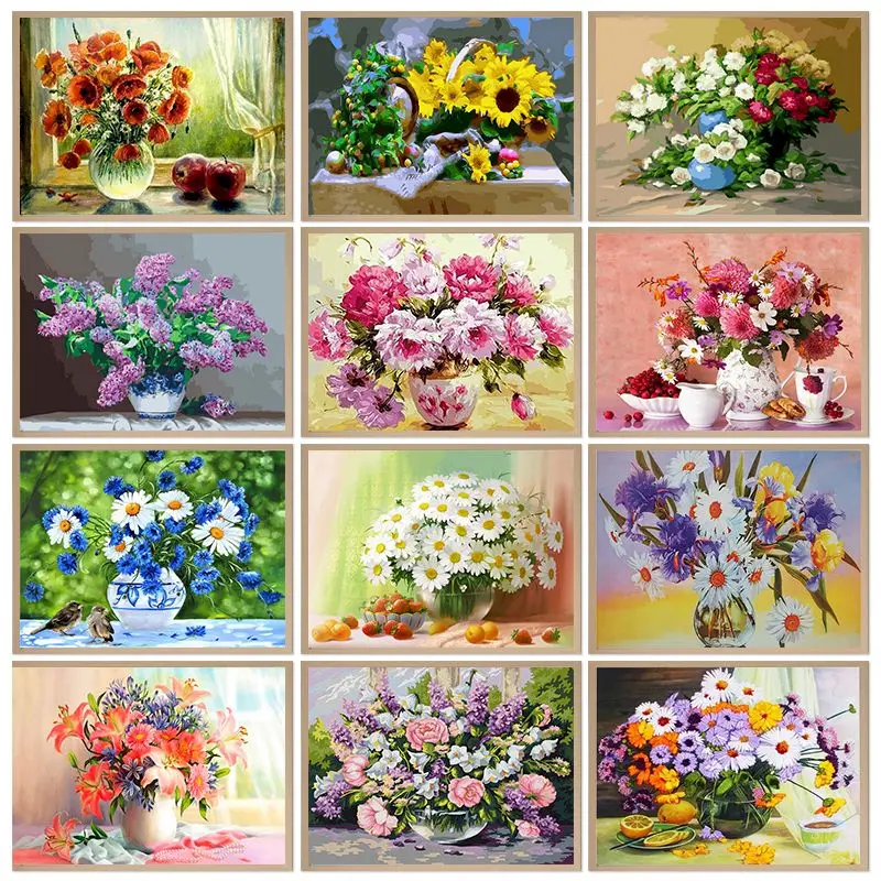 CHENISTORY 40x50cm Pictures By Number Flower Art Gift Acrylic Painting By Number Drawing On Canvas Kits Modern Home Decor
CHENISTORY 40x50cm Pictures By Number Flower Art Gift Acrylic Painting By Number Drawing On Canvas Kits Modern Home Decor