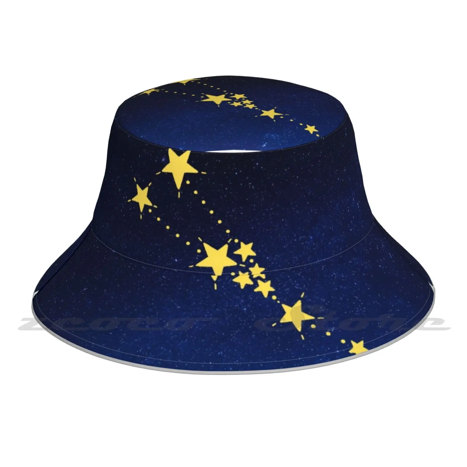 

Taurus-Zodiac Sign Cap Diy Foldable Sunshade Fashion Leisure Bucket Hat Zodiac Taurus Bull Astrology Stars Zodiac Sign Star