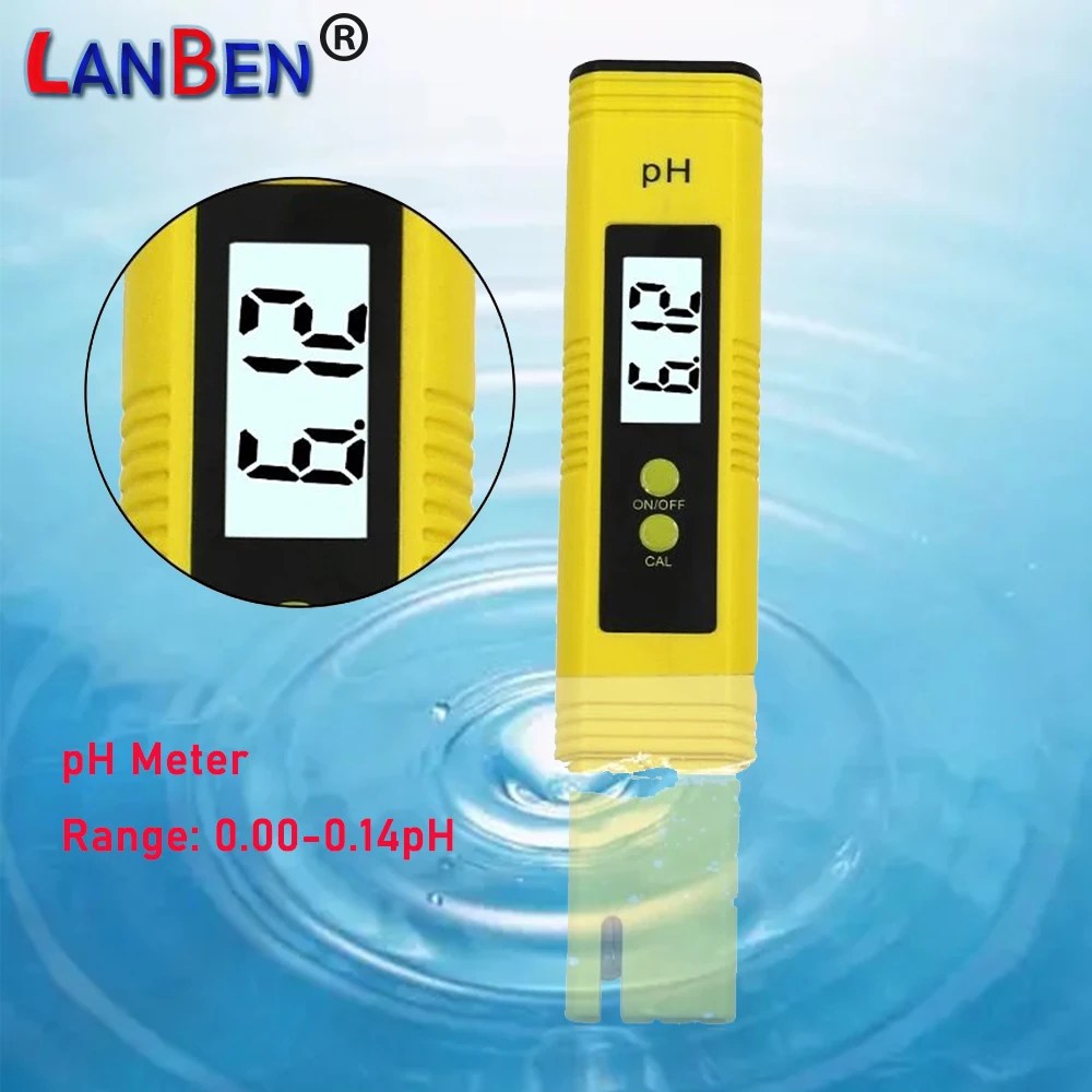Digital PH Meter Pen 0.01 Accuracy pH Tester for Aquarium Pool Drinking Water Quality Tester Automatic Calibration 
Digital PH Meter Pen 0.01 Accuracy pH Tester for Aquarium Pool Drinking Water Quality Tester Automatic Calibration