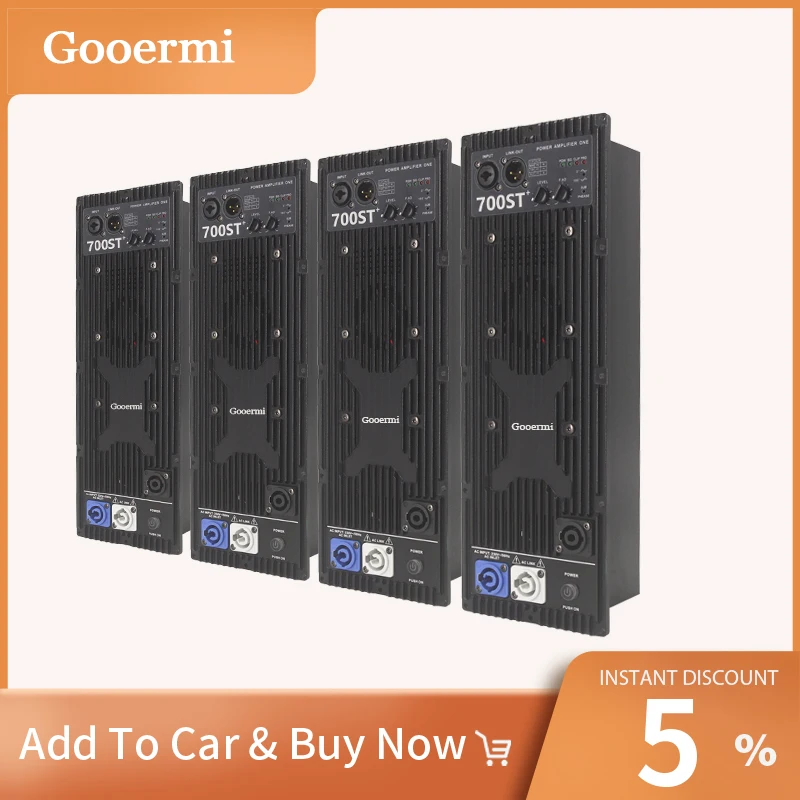 Gooermi High Quality Power Amplifier Module*700W With Power indicator For Home Theater Sound System
Gooermi High Quality Power Amplifier Module*700W With Power indicator For Home Theater Sound System
