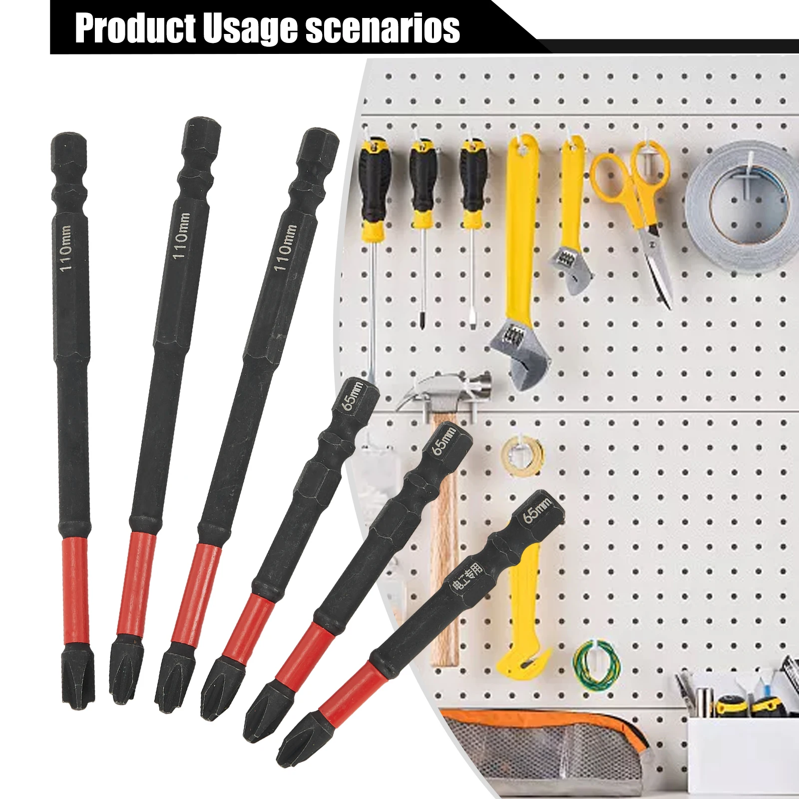 6pcs FPH2 Screwdriver Bits Slotted Cross 65mm 110mm For Socket Air Switch Circuit Breakers Socket Panels Electricians Hand Tools
6pcs FPH2 Screwdriver Bits Slotted Cross 65mm 110mm For Socket Air Switch Circuit Breakers Socket Panels Electricians Hand Tools