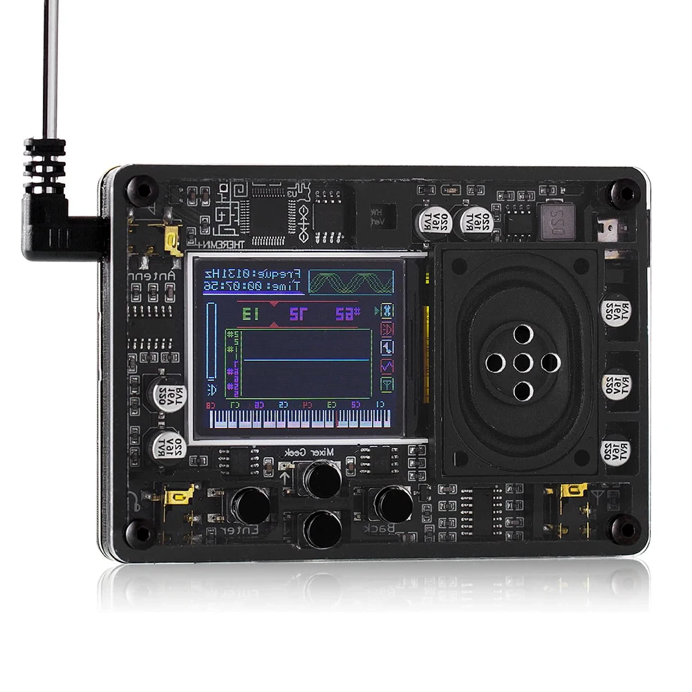 1 Set Theremin Musical Electronic Creative Instrument With Screen Display 3.86*2.76*0.63in Type-c USB Cable Antenna Set
1 Set Theremin Musical Electronic Creative Instrument With Screen Display 3.86*2.76*0.63in Type-c USB Cable Antenna Set