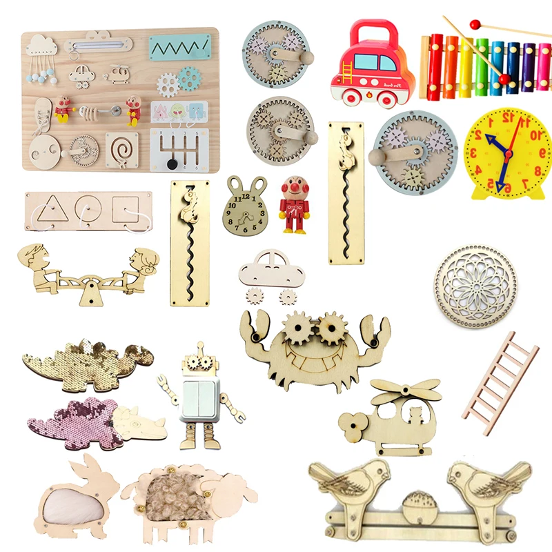 Montessori Children Sensory Board Busy Kids Unlock Door Latch Toy Wooden DIY Accessories Material Early Education Learning Toys
Montessori Children Sensory Board Busy Kids Unlock Door Latch Toy Wooden DIY Accessories Material Early Education Learning Toys