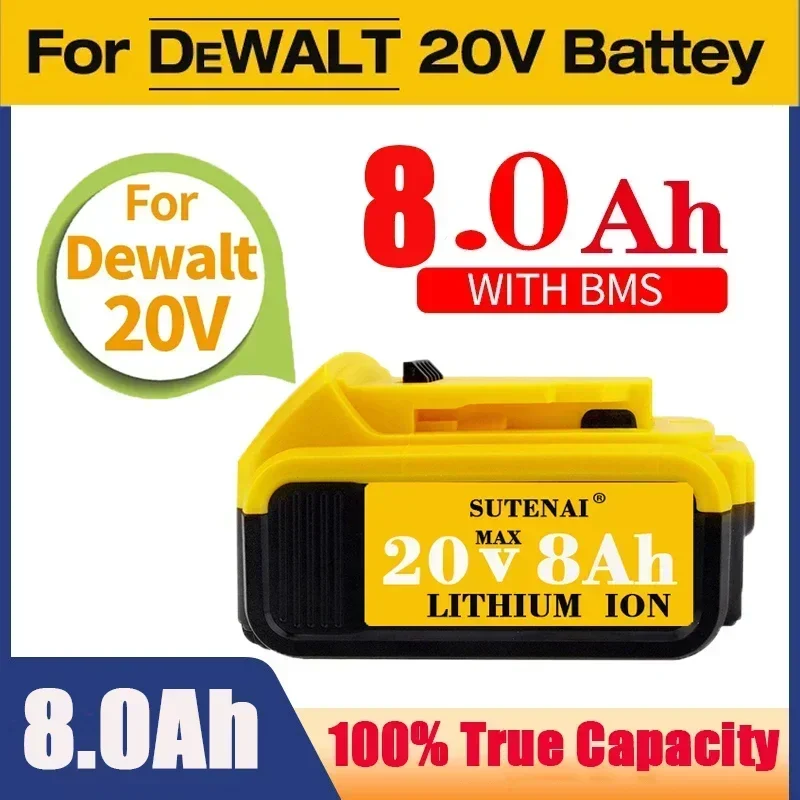 2023 Upgrade DCB200 20V 6000mAh Battery , charger For Dewalt 18V DCB184 DCB200 DCB182 DCB180 DCB181 DCB182 DCB201 Tools Battery 
2023 Upgrade DCB200 20V 6000mAh Battery , charger For Dewalt 18V DCB184 DCB200 DCB182 DCB180 DCB181 DCB182 DCB201 Tools Battery