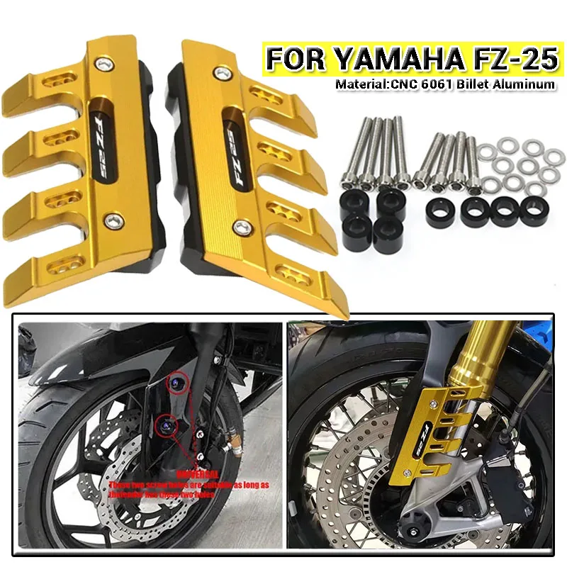 Motorcycle Front Fender Side Protection Guard Mudguard Sliders For YAMAHA FZ25 FZ-25 Accessories universal
Motorcycle Front Fender Side Protection Guard Mudguard Sliders For YAMAHA FZ25 FZ-25 Accessories universal