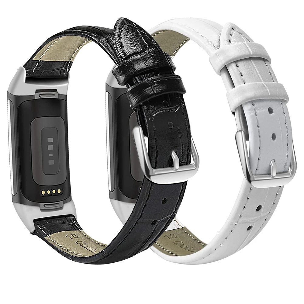 Оптовая цена кожаный ремешок Essidi для часов Fitbit Charge 5 4 3 2 на запястье SE браслет Correa |