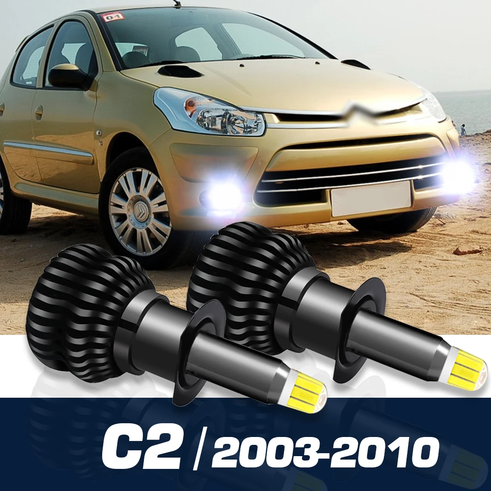 2pcs LED Fog Light Canbus Accessories For Citroen C2 2003-2010 2004 2005 2006 2007 2008 2009
2pcs LED Fog Light Canbus Accessories For Citroen C2 2003-2010 2004 2005 2006 2007 2008 2009