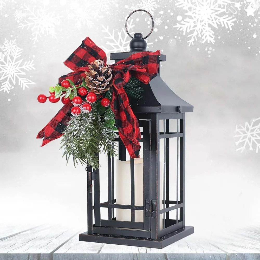 Christmas Decorations Indoor,Large Outdoor Lanterns Decorative for Table Centerpieces,Vintage Metal Hanging Candle Holder
Christmas Decorations Indoor,Large Outdoor Lanterns Decorative for Table Centerpieces,Vintage Metal Hanging Candle Holder